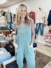 Seabrook Ribbed Jumpsuit - Jade