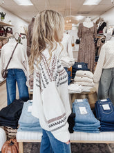 Alpine Haven Cowl Neck Holiday Sweater - Cream