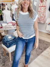 Sarah High Rise Mini Ankle Bootcut Jean
