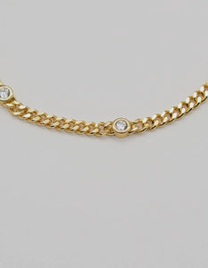 CZ Dainty Bracelet - Gold