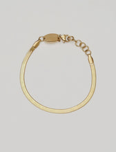 Dainty Herringbone Bracelet - Gold