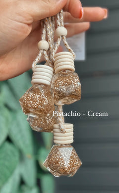 Pistachio + Cream Car Diffuser