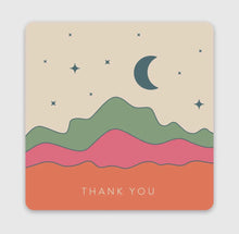 Desert Skies Mini Note Card Set with Stickers