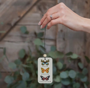 Grow Evolve Transform Butterflies - Jasmine Car Air Freshener