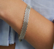 Braided Band Bracelet - Silver