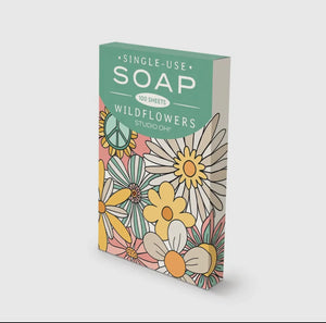 Single-Use Soap Sheets - Wildflowers