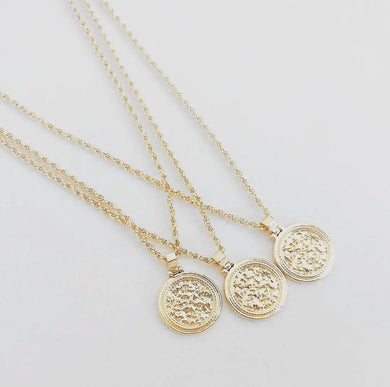 Vintage Coin Necklace