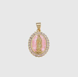 Mary Coin Charm Bar - Pink