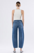 Tanner High Rise Barrel Denim