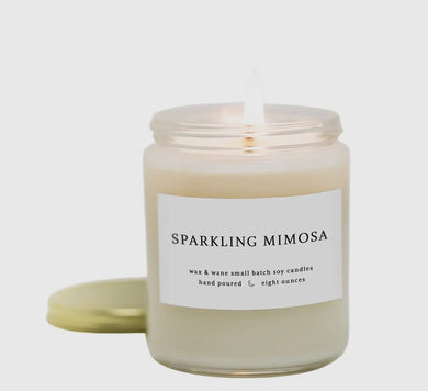 Sparkling Mimosa Soy Wax Candle