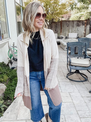 Cozy Chestnut Cardigan