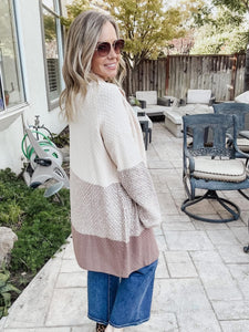 Cozy Chestnut Cardigan