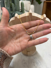 Simple Drop Necklace – Healing Stones- Chalcedony