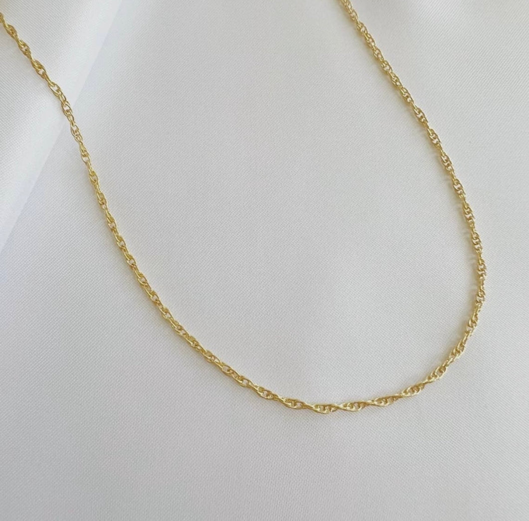East Coast Rope Layering Chain Necklace