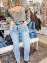 Becca High Rise Tummy Control Straight Jeans