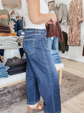 Mari Slouchy Crop Wide Leg Jeans