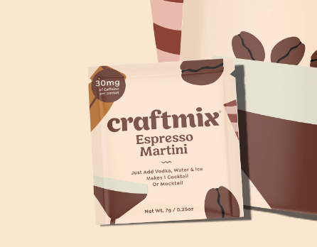 Craftmix Instant Cocktail/Mocktail Kit - Espresso Martini Single