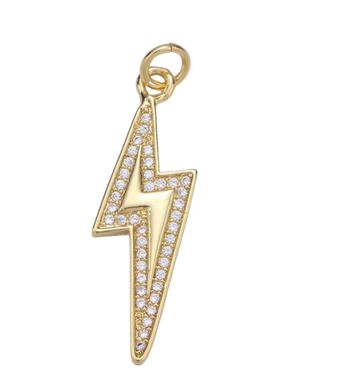 Lightening Bolt Charm Bar