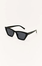 Z SUPPLY Villa Polished Black Polarized Sunglasses