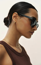 Z SUPPLY Villa Polished Black Polarized Sunglasses