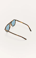 Z SUPPLY Tourist Tortoise Blue Lens Polarized Sunglasses