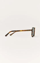 Z SUPPLY Tourist Tortoise Blue Lens Polarized Sunglasses