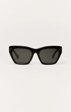 Z SUPPLY Park Ave Black/Grey Taupe Polarized Sunglasses