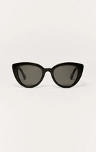 Z SUPPLY Golden Hour Polished Black Polarized Sunglasses