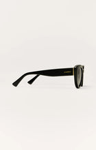 Z SUPPLY Golden Hour Polished Black Polarized Sunglasses