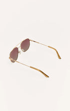 Z SUPPLY Highway Rose Gold Polarized Sunglasses