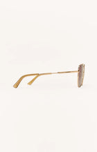 Z SUPPLY Highway Rose Gold Polarized Sunglasses