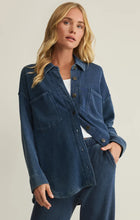 Z SUPPLY All Day Knit Denim Jacket - Indigo