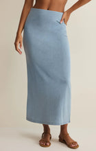 Z SUPPLY Gail Midi Skirt - Ocean Air Indigo