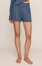 Z SUPPLY Dawn Smocked Soft Knit Short - True Navy