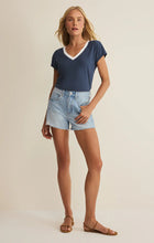 Z SUPPLY Alex Hi Rise Denim Short - Cove
