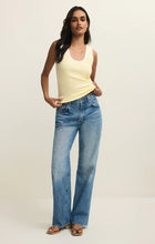 Z SUPPLY Sirena Colorblock Rib Tank - Pineapple