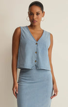 ZSUPPLY Noelle Jersey Denim Tank - Ocean Air Indigo