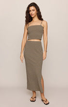 Z SUPPLY Caffari Stripe Tube Top with Straps - Putty