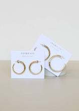 Everyday Gold Hoop Earrings - Large