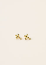 Stud - Cross - Gold Earrings