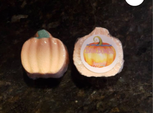 🎃 Mini Pumpkin Spice Bath Bombs – Handmade Fall Favors