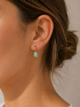 Mini Pear Drop - Amazonite