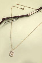 Balloon Bubble Personalized Initial Letter Necklace