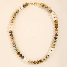 Mixed Rondelle Bead Strand Necklace