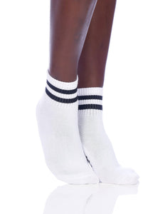 Lucky Honey The Boyfriend Sock White