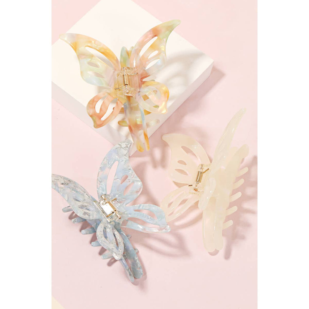 Acetate Butterfly Jaw Hair Clip