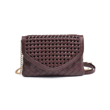 Emma Woven Crossbody - Espresso