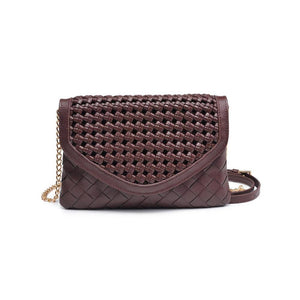 Emma Woven Crossbody - Espresso