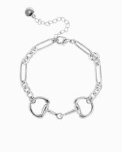 Horsebit Oval Link Chain Bracelet - Gold