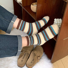 Striped Plush Socks